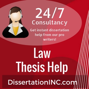Thesis in law help