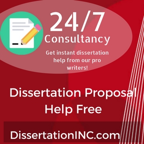 Help writing dissertation proposal project